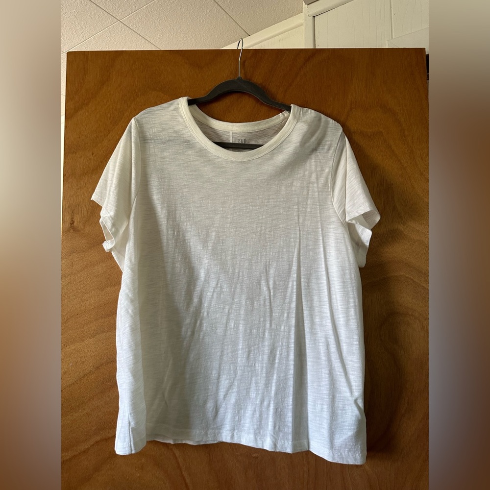 Xxl GAP basic white tee
